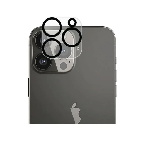 Eltoro Camera Glass AR With Silicone Ring for iPhone 15 Pro / 15 Pro Max - Clear